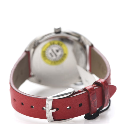 Fendi Stainless Steel Calfskin 34mm Momento Date Quartz Watch 4 of 8