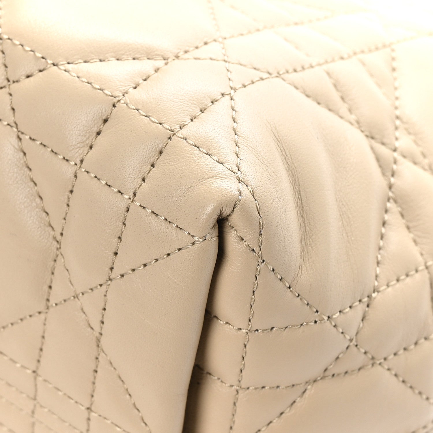 Christian Dior Calfskin Macrocannage Small Toujours Beige 13 of 14