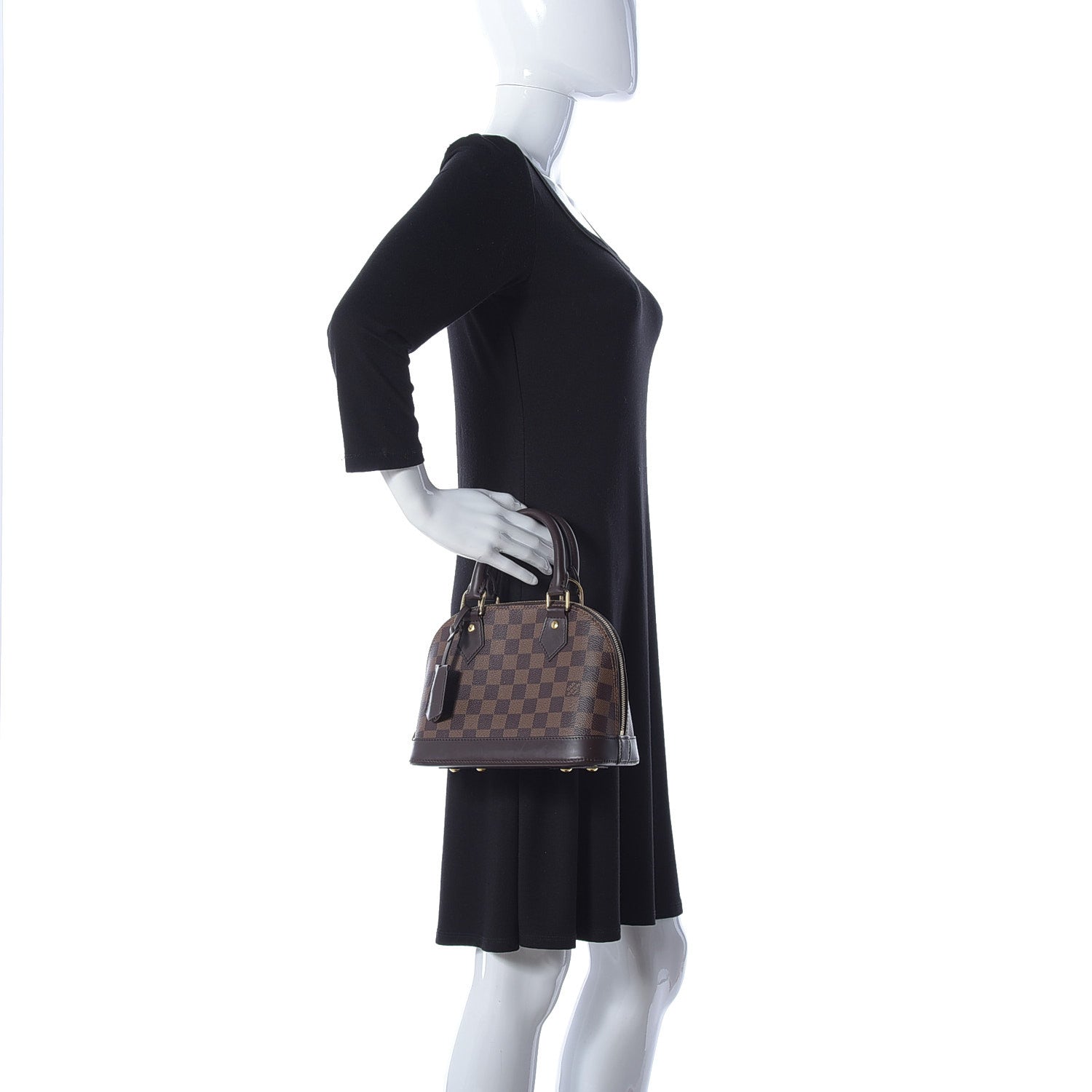 Louis Vuitton Damier Ebene Alma BB 3 of 13