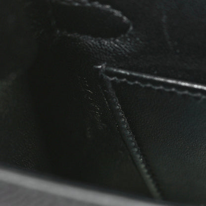 Hermes Epsom Mini Kelly Sellier 20 Black 7 of 11
