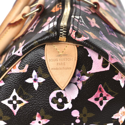Louis Vuitton Watercolor Aquarelle Speedy 35 Brown 10 of 13