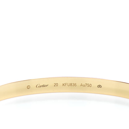 Cartier 18K Yellow Gold LOVE Bracelet 20 3 of 3