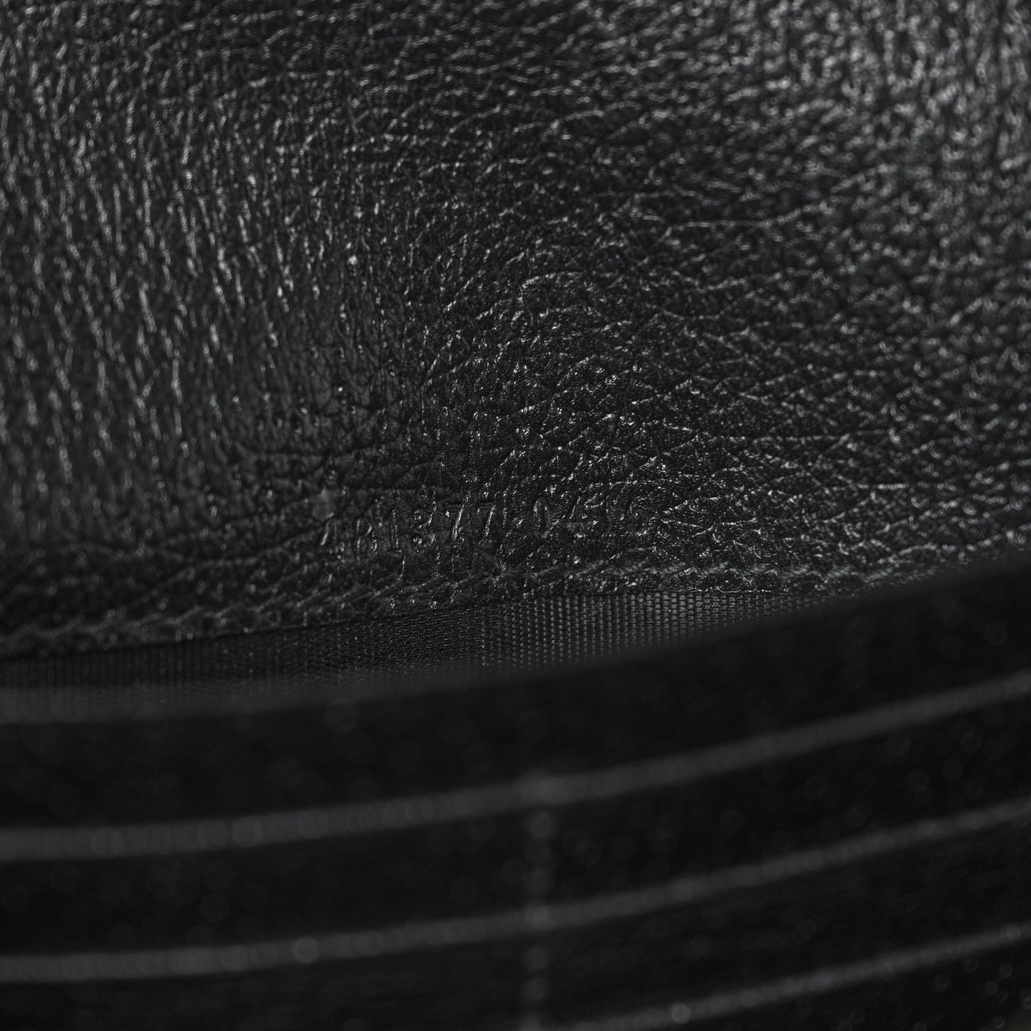 Calfskin Web Mini Dionysus Chain Wallet Black