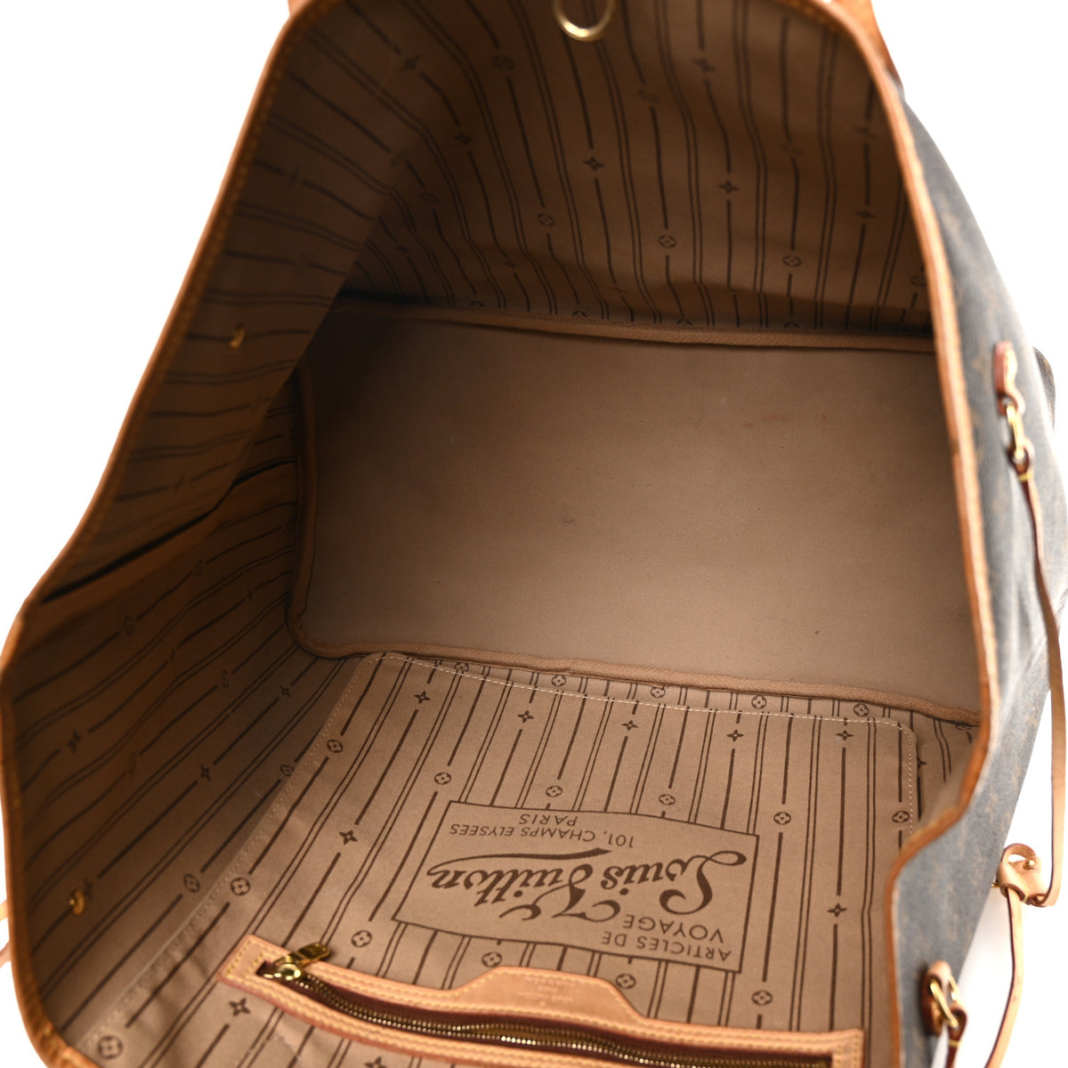 Louis Vuitton Monogram Neverfull GM 5 of 9