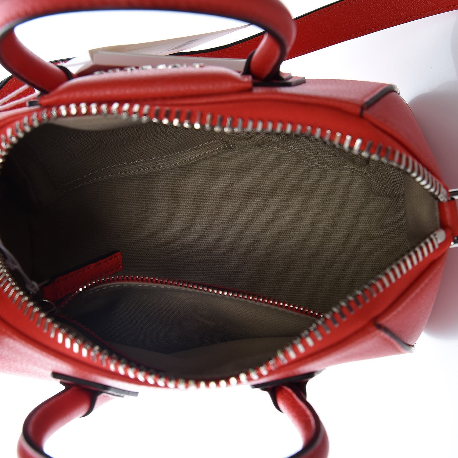 Givenchy Sugar Goatskin Mini Antigona Pop Red 5 of 9