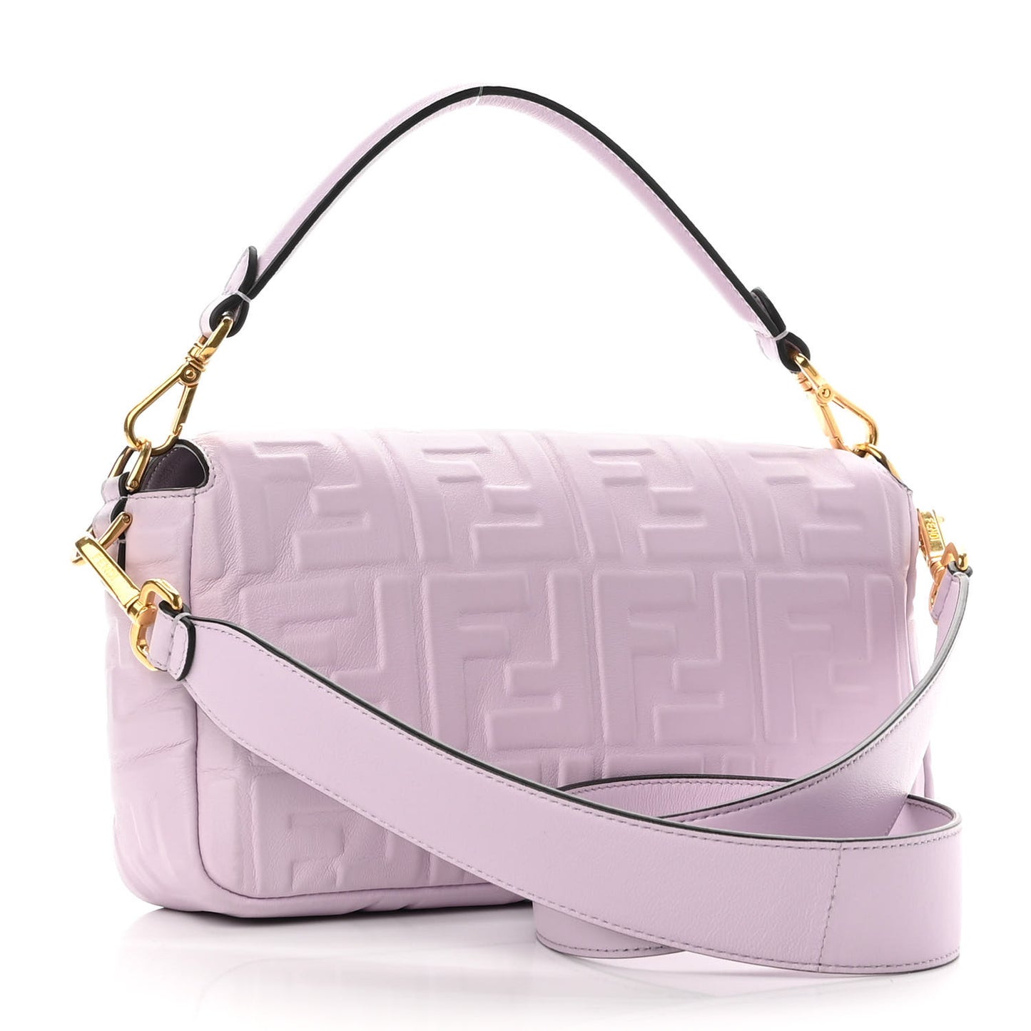 Nappa FF 1974 Embossed Baguette Anemone