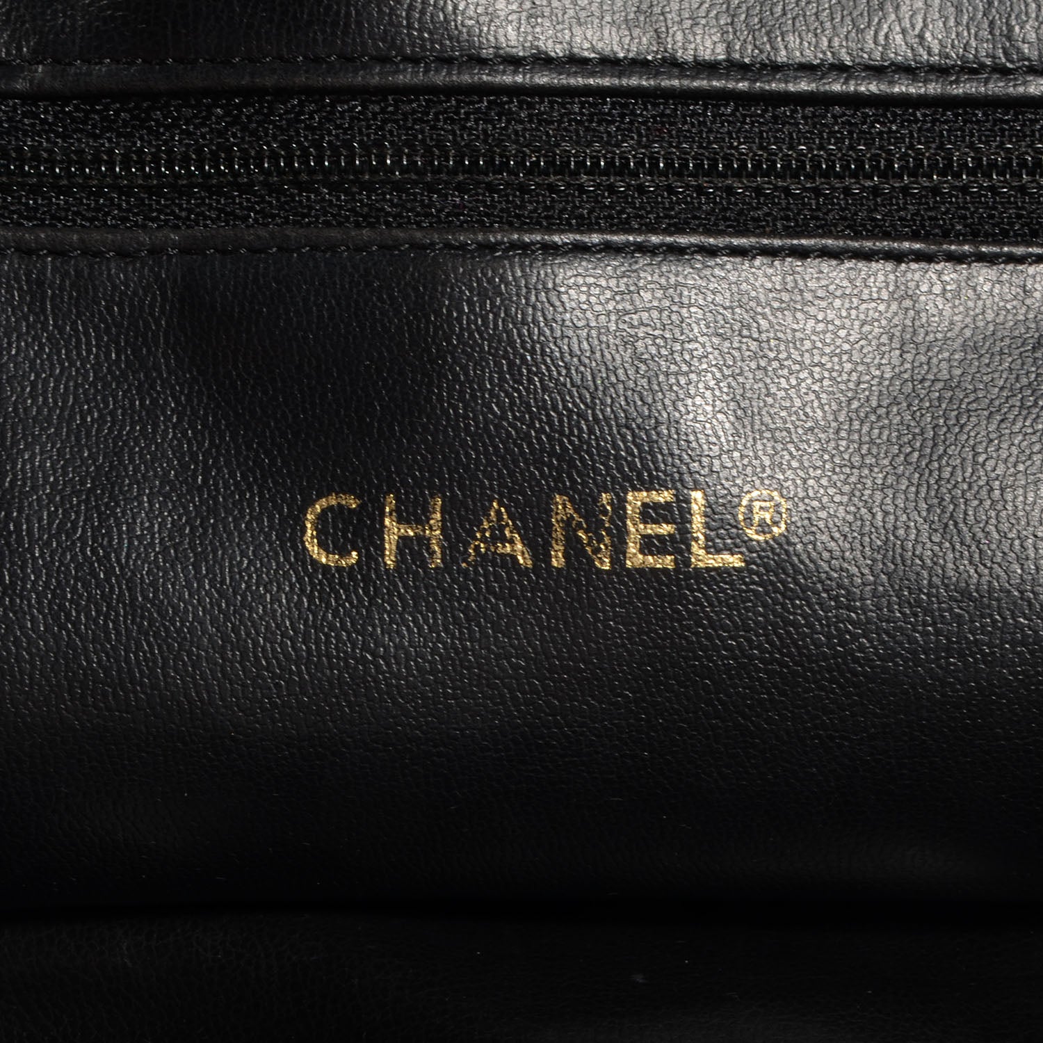 Chanel Lambskin Quilted Shoulder Bag Black 7 of 7