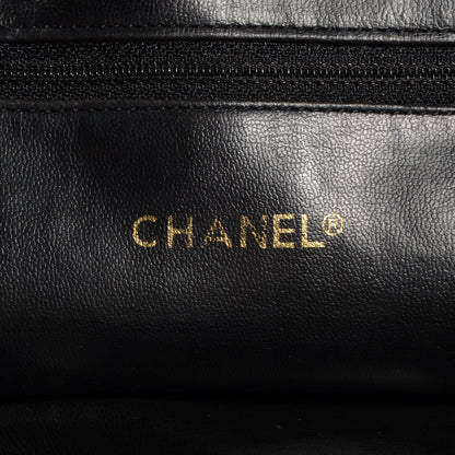 Chanel Lambskin Quilted Shoulder Bag Black 7 of 7