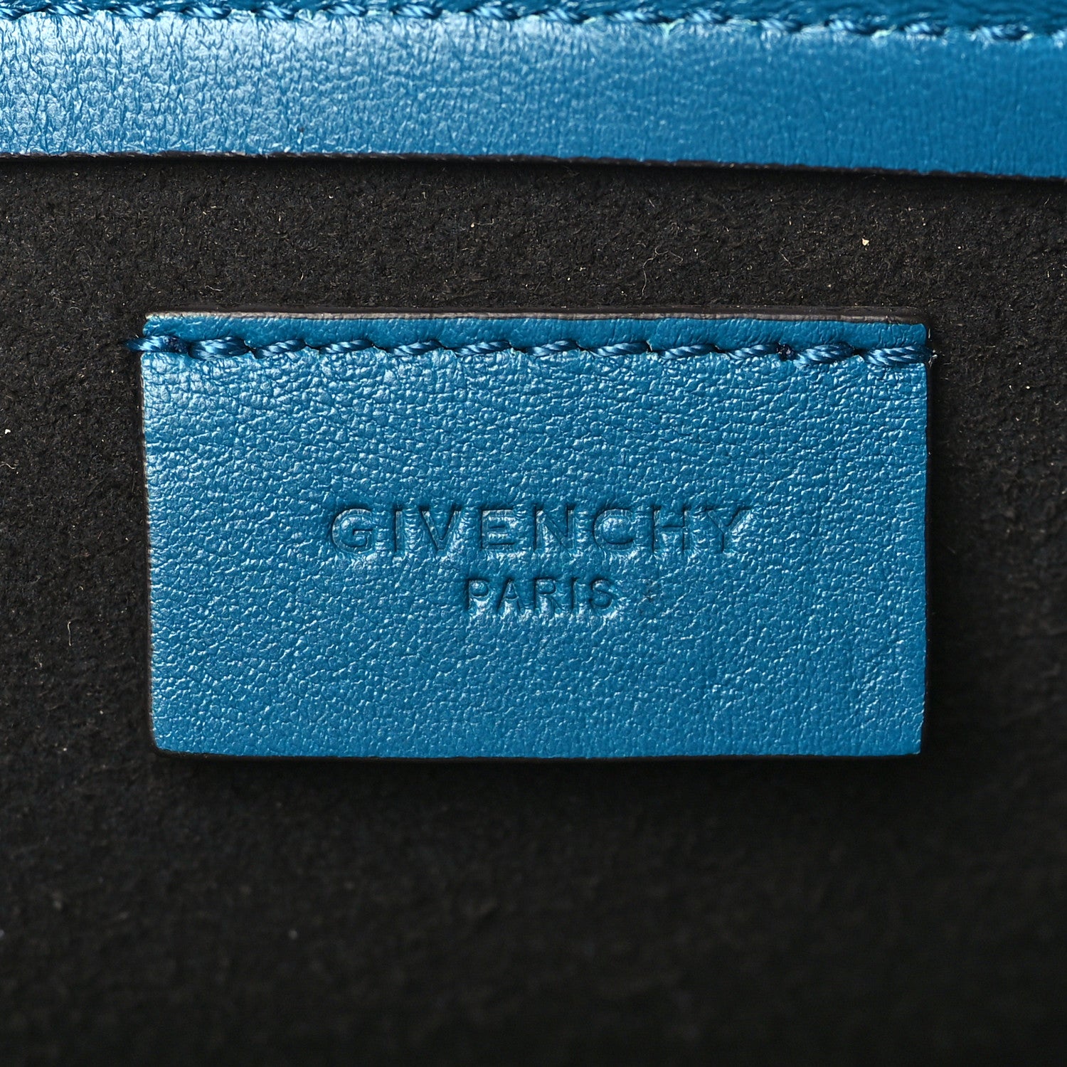 Givenchy Calfskin Medium Perforated Logo Pouch White 6 of 7
