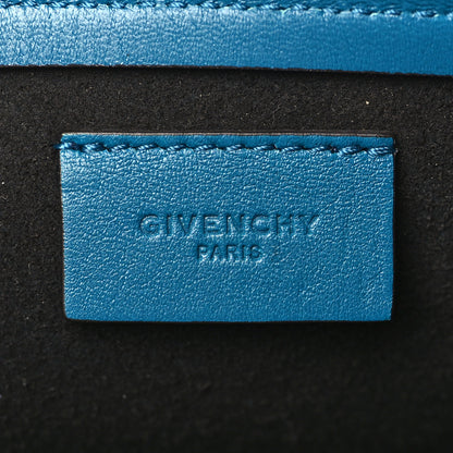 Givenchy Calfskin Medium Perforated Logo Pouch White 6 of 7