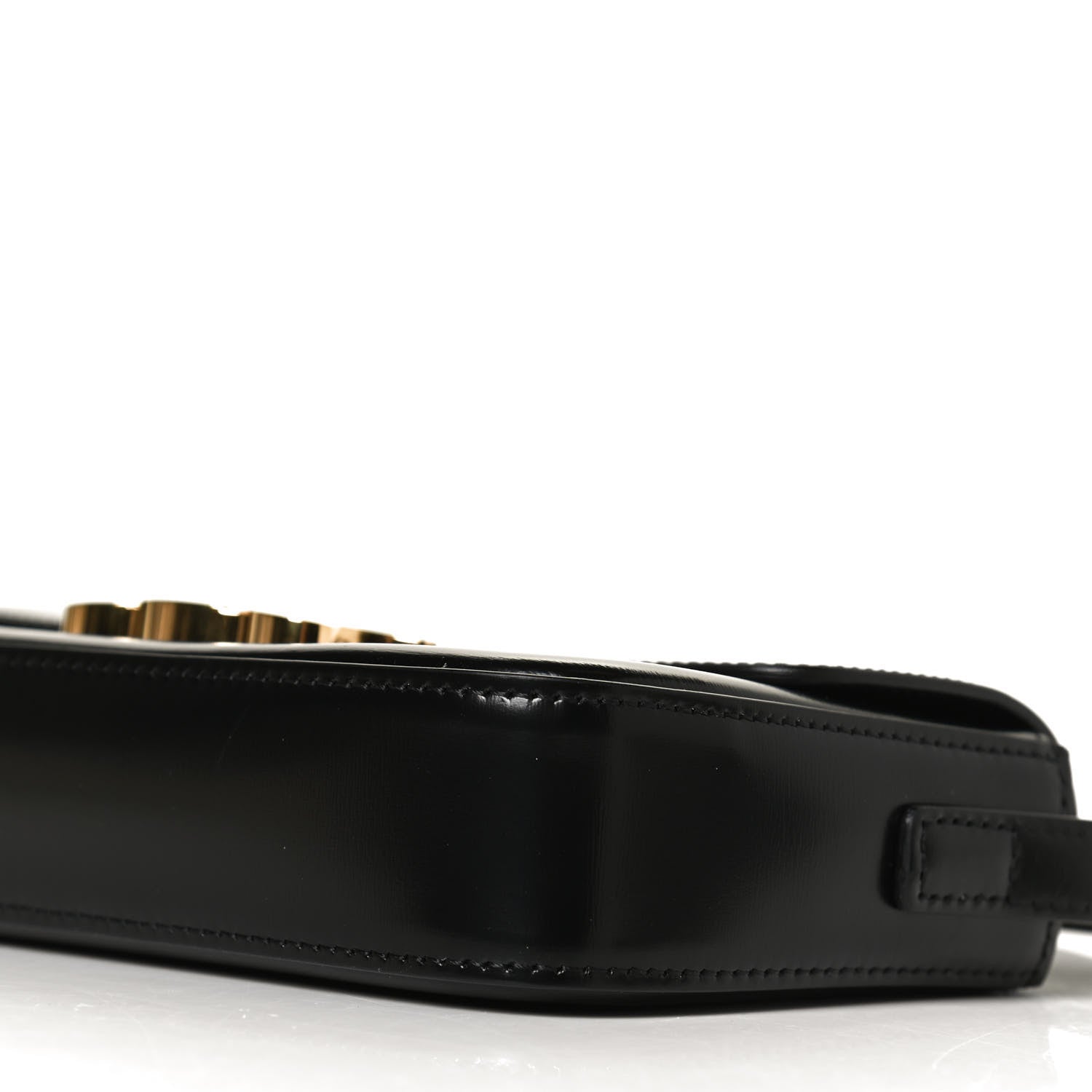 Celine Shiny Calfskin Triomphe Black 10 of 10