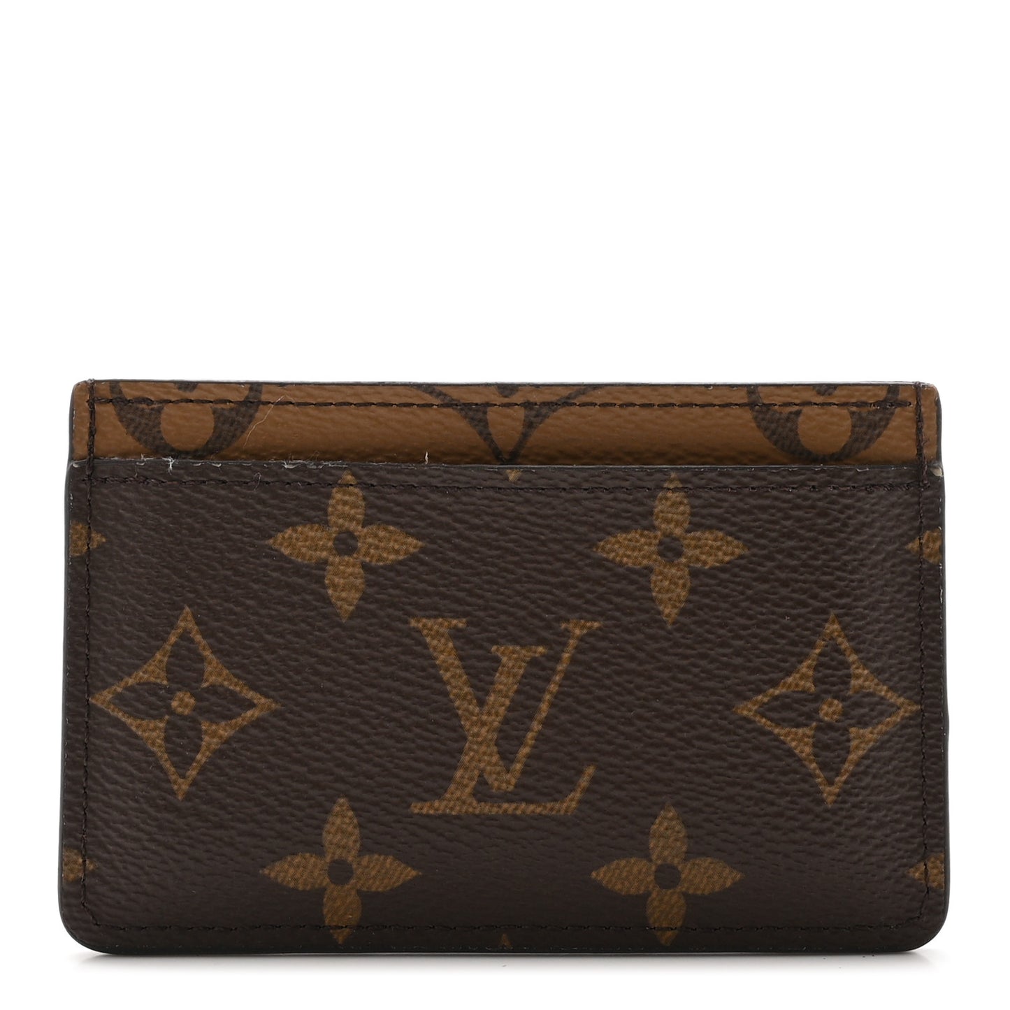 Reverse Monogram Card Holder