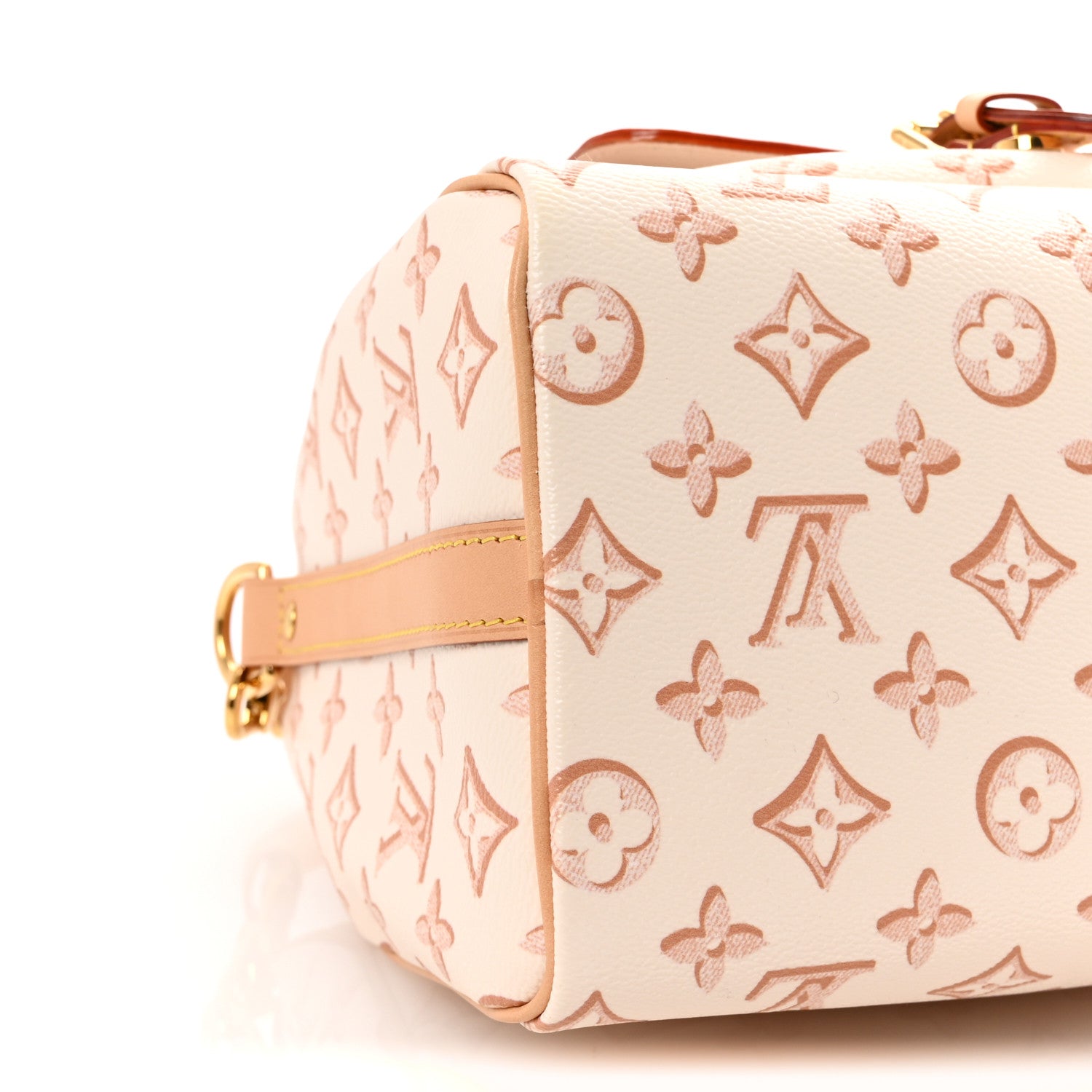 Louis Vuitton Monogram Fall for You Speedy Bandouliere 25 Beige Clair 8 of 9