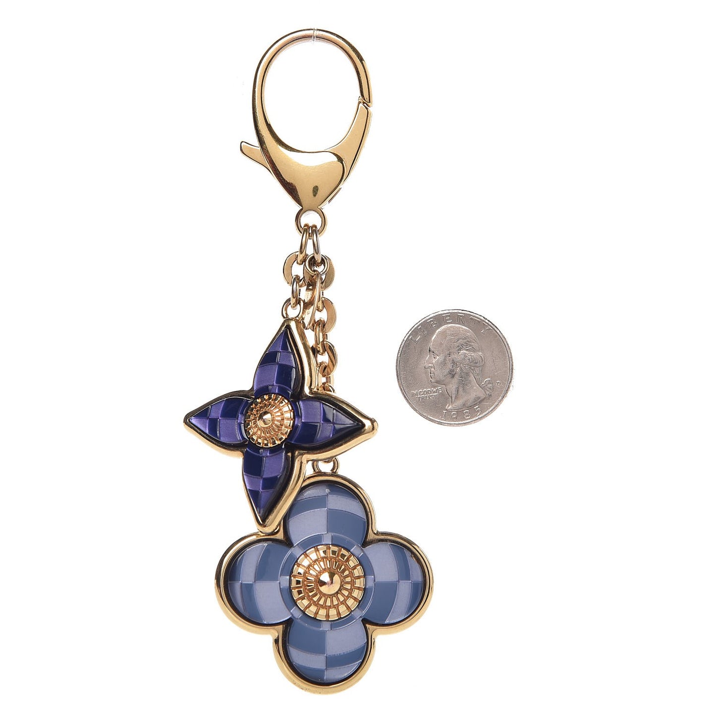 Mosaique Bag Charm Blue