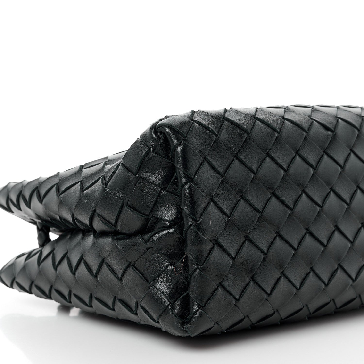 Bottega Veneta Nappa Intrecciato Small Andiamo Shoulder Bag Black 9 of 12