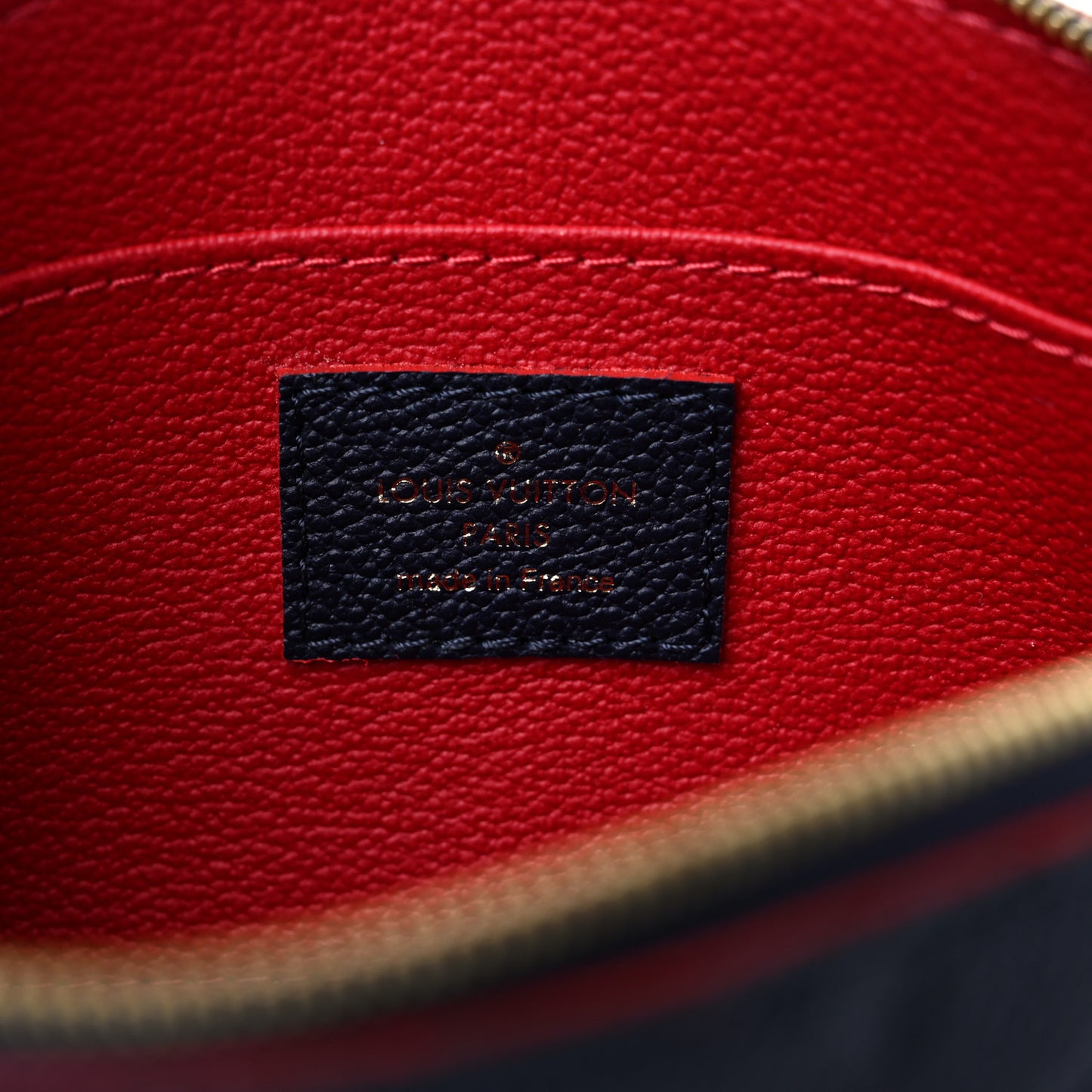 Empreinte Cosmetic Pouch Marine Rouge