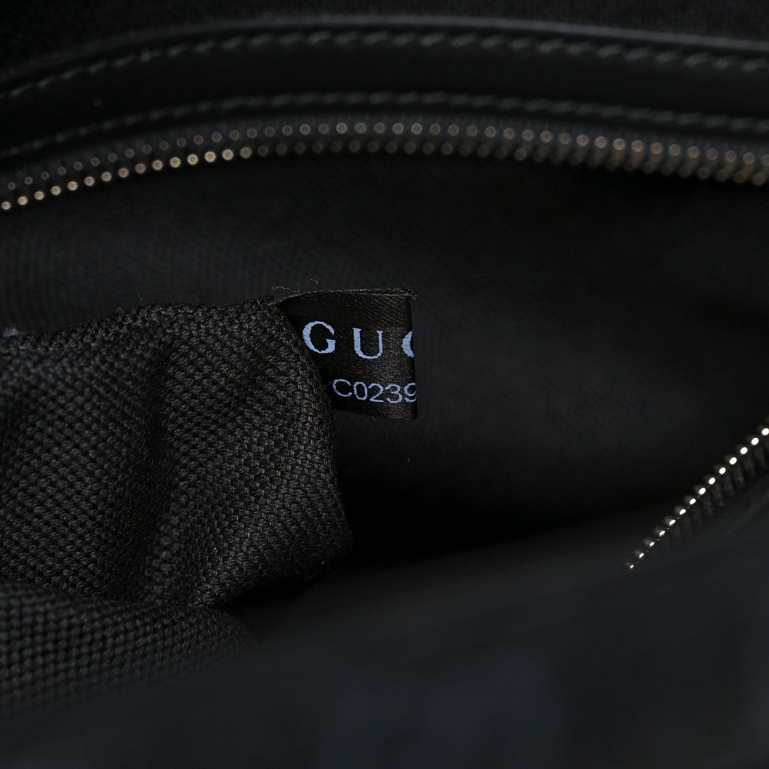 Gucci GG Supreme Monogram Web Tote Black Grey 8 of 11
