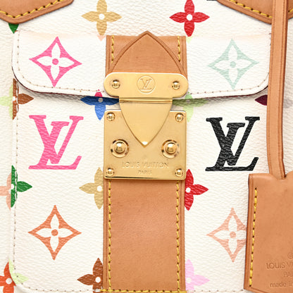 Louis Vuitton Monogram Multicolor Speedy 30 White 7 of 21