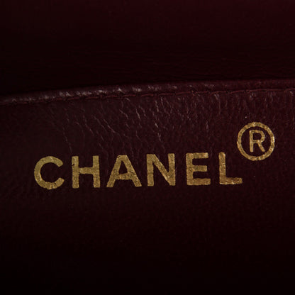 Chanel Lambskin Vertical Quilt Jumbo Flap Black 6 of 7
