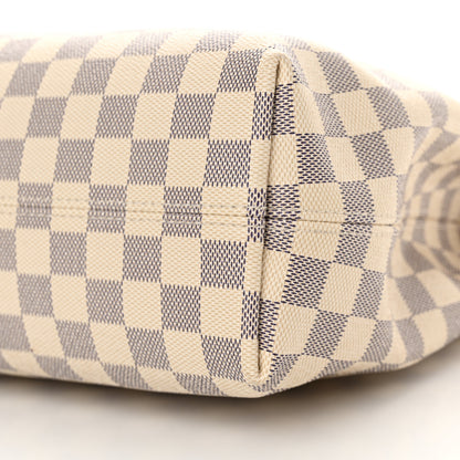 Louis Vuitton Damier Azur Graceful PM Rose Ballerine 9 of 10