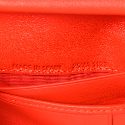 Christian Dior Calfskin Bi-Color Envelope Wallet Pink Orange 8 of 13