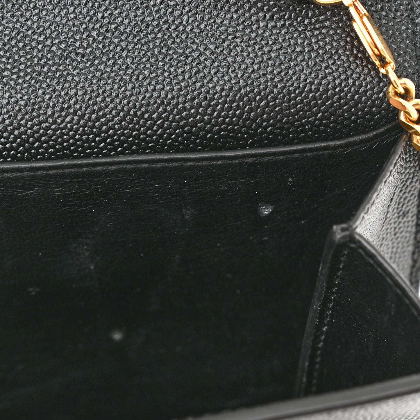 Grain De Poudre Uptown Chain Wallet Black