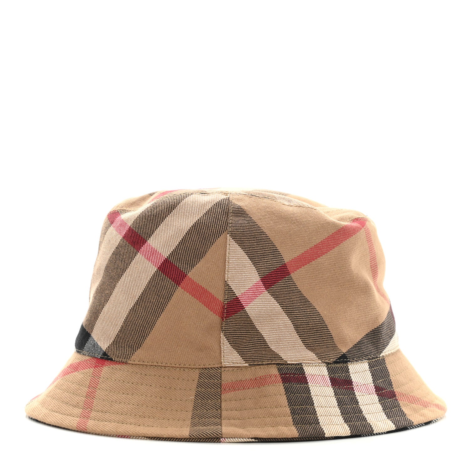 Burberry Technical Cotton Giant Check Bucket Hat M 5 of 9