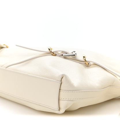 Givenchy Calfskin Medium Voyou Bag Ivory 10 of 10