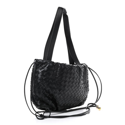 Bottega Veneta Nappa Intrecciato Small Bulb Black 2 of 8