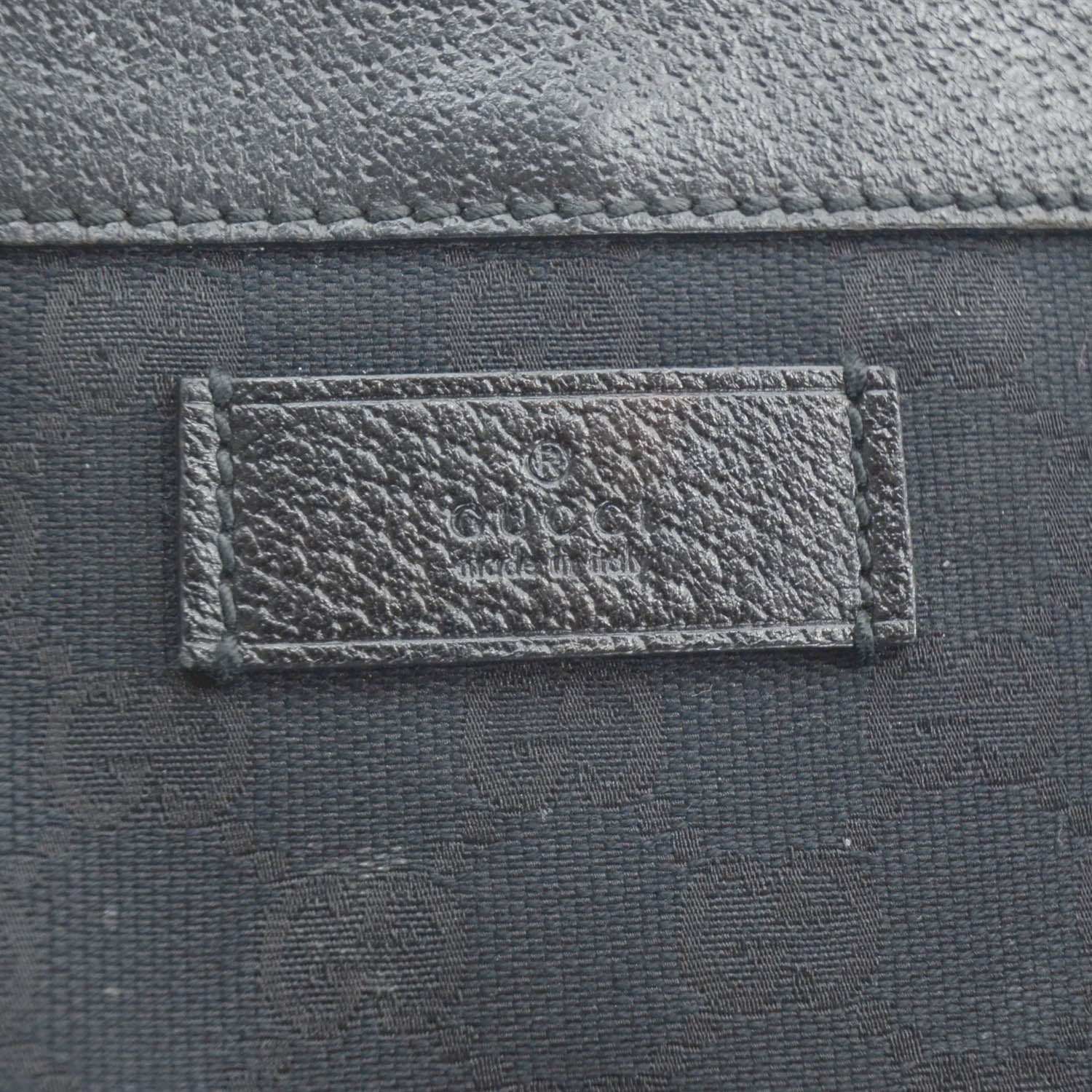 Gucci Monogram Large Tote Black 8 of 11