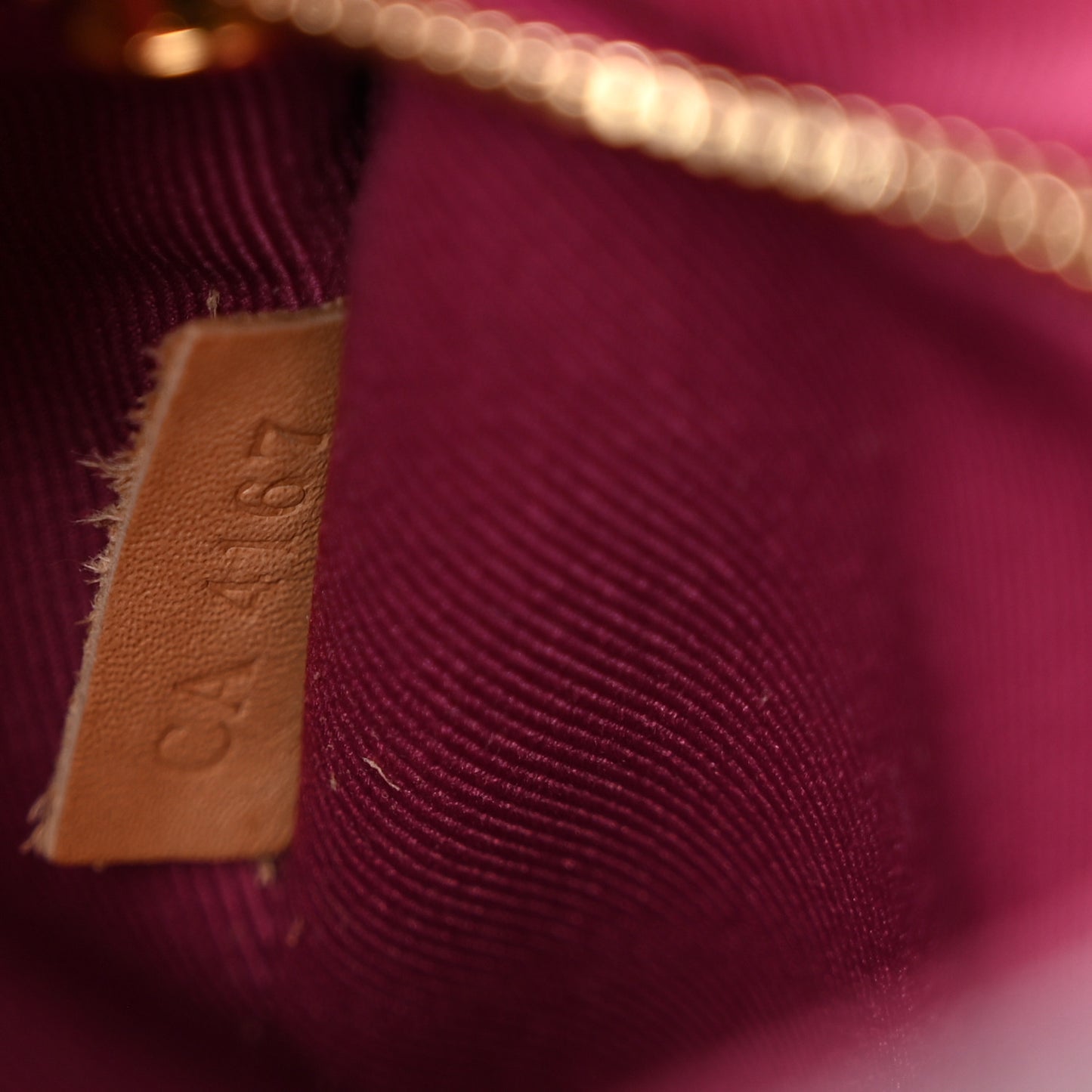Monogram Cluny BB Bordeaux Fuchsia