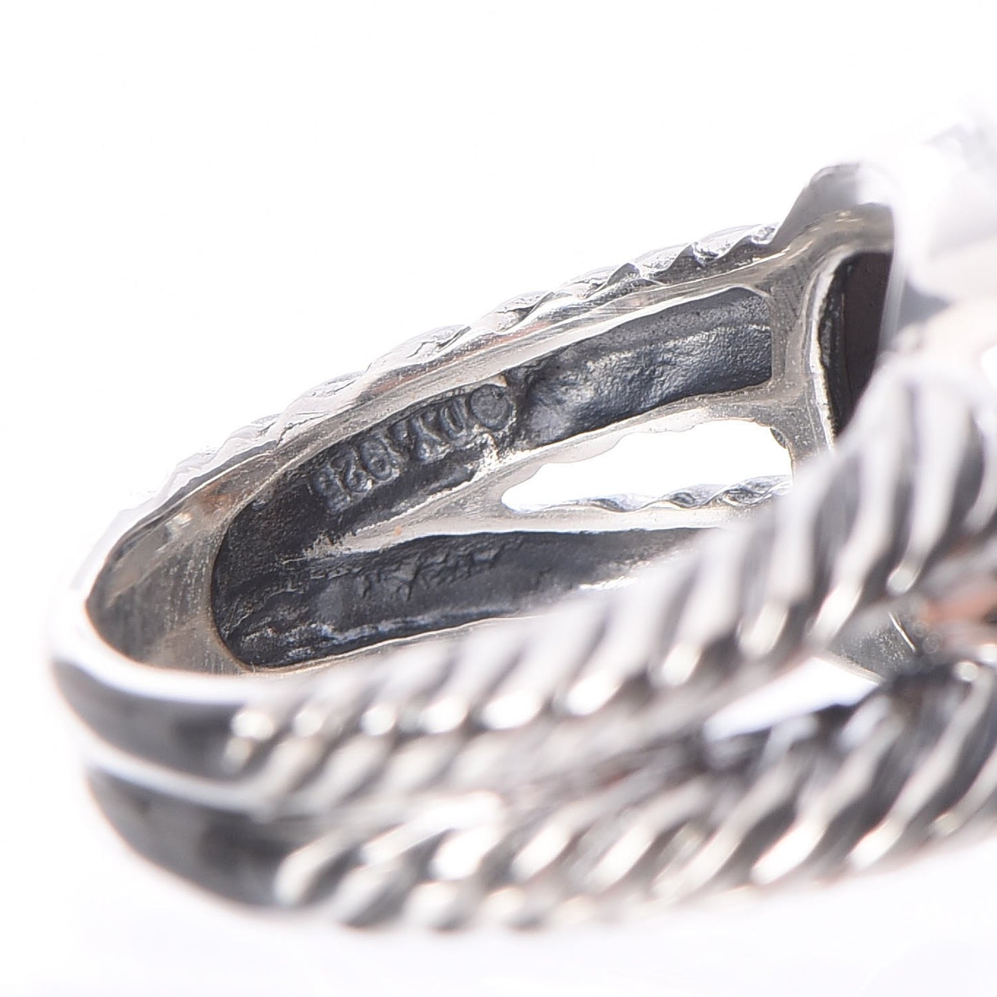 Sterling Silver Diamond Morganite 11mm Albion Ring 54 7