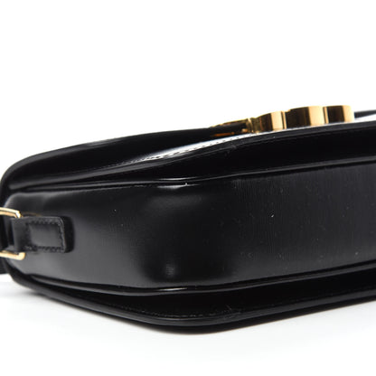 Celine Shiny Calfskin Small Triomphe Black 6 of 12