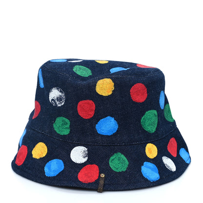 Louis Vuitton LV x YK Monogram Dots Bucket Hat 3 of 10