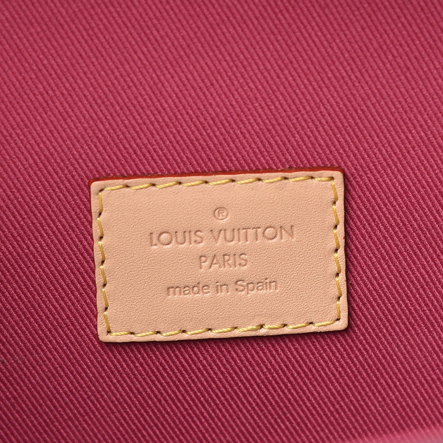Louis Vuitton Monogram Cluny BB Bordeaux Fuchsia 8 of 9