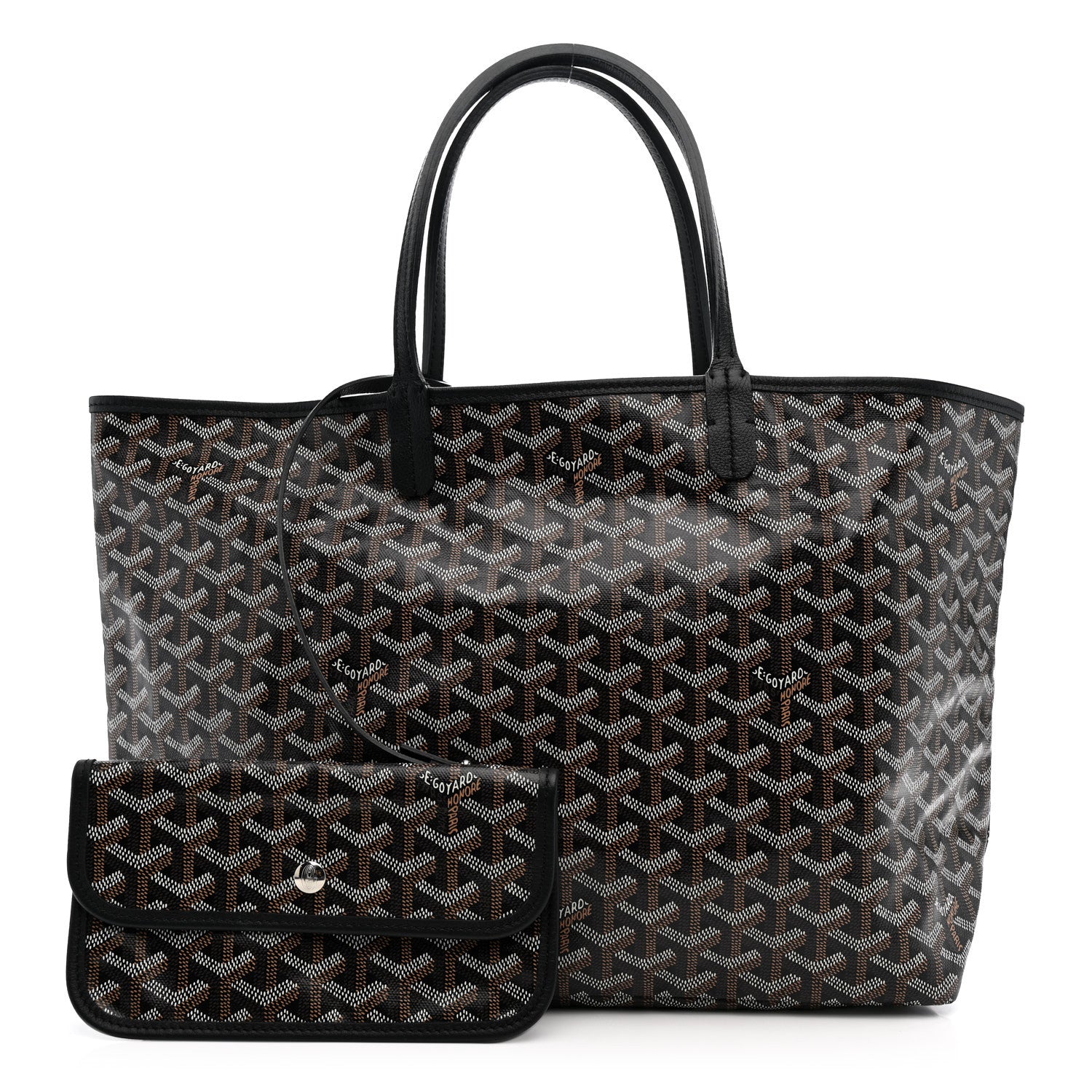 Goyard Goyardine Saint Louis PM Black 3 of 11