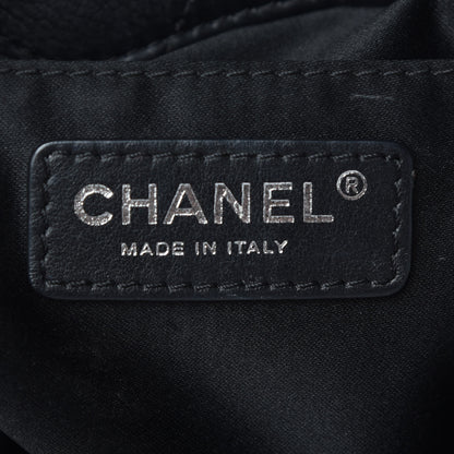 Chanel Calfskin Quilted Large Chic and Soft Shopping Tote Black 6 of 18