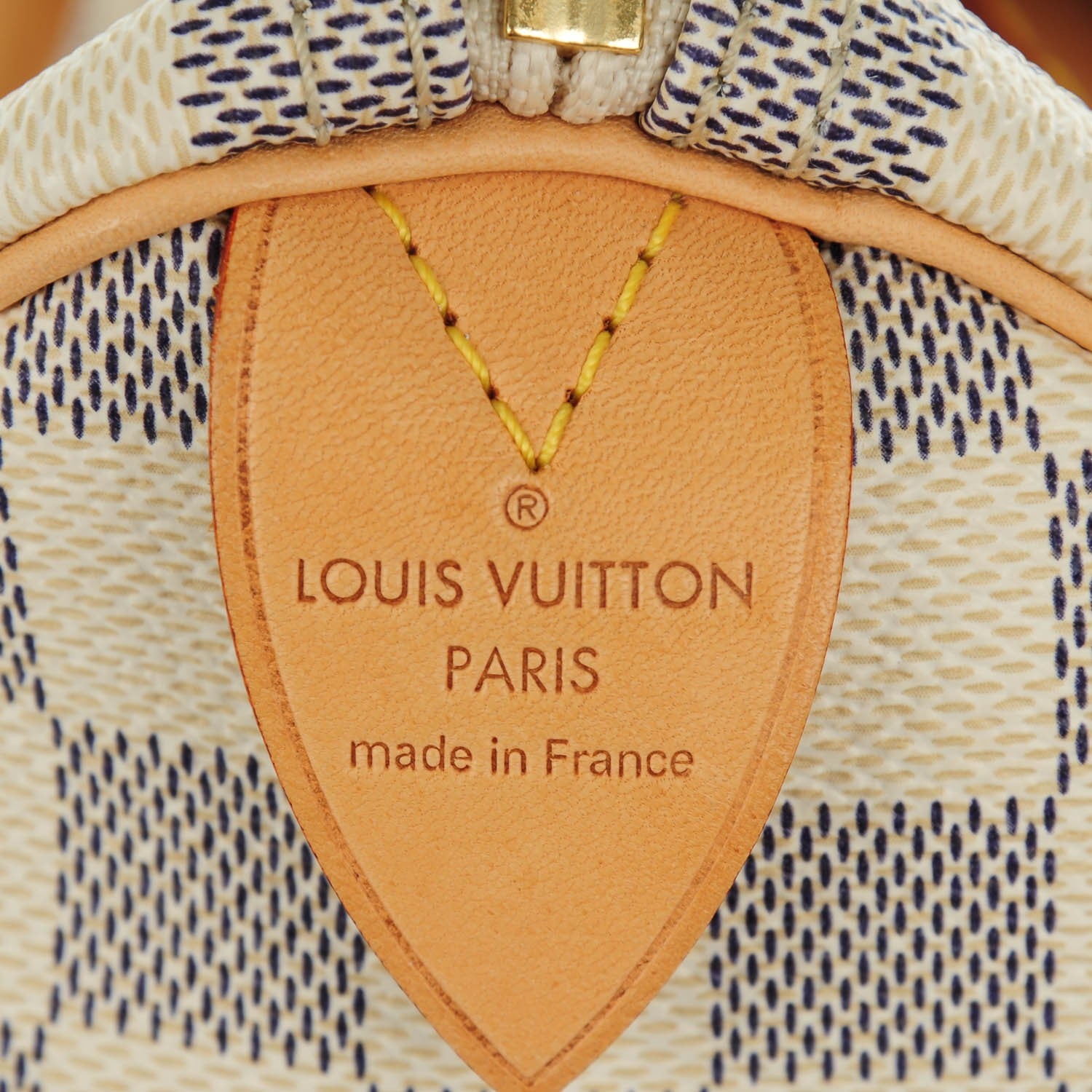 Louis Vuitton Damier Azur Speedy 30 6 of 7