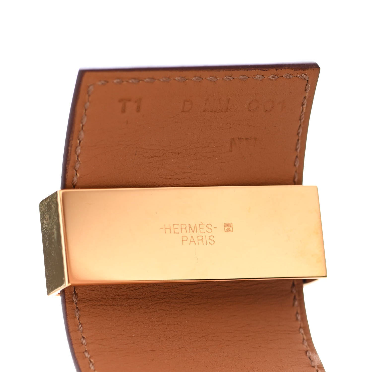 Hermes Matte Alligator Collier De Chien CDC Bracelet T1 5P Pink 4 of 4
