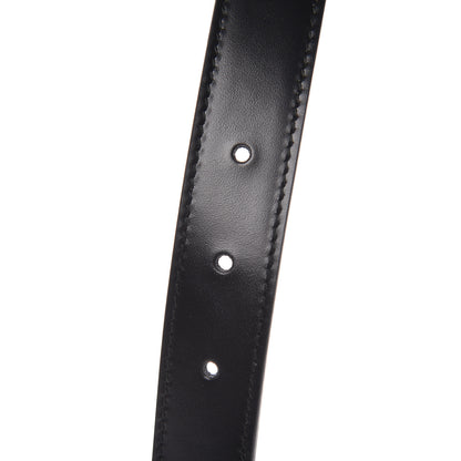 Gucci Calfskin Torchon Double G Chain 25mm Belt 90 36 Black 5 of 6