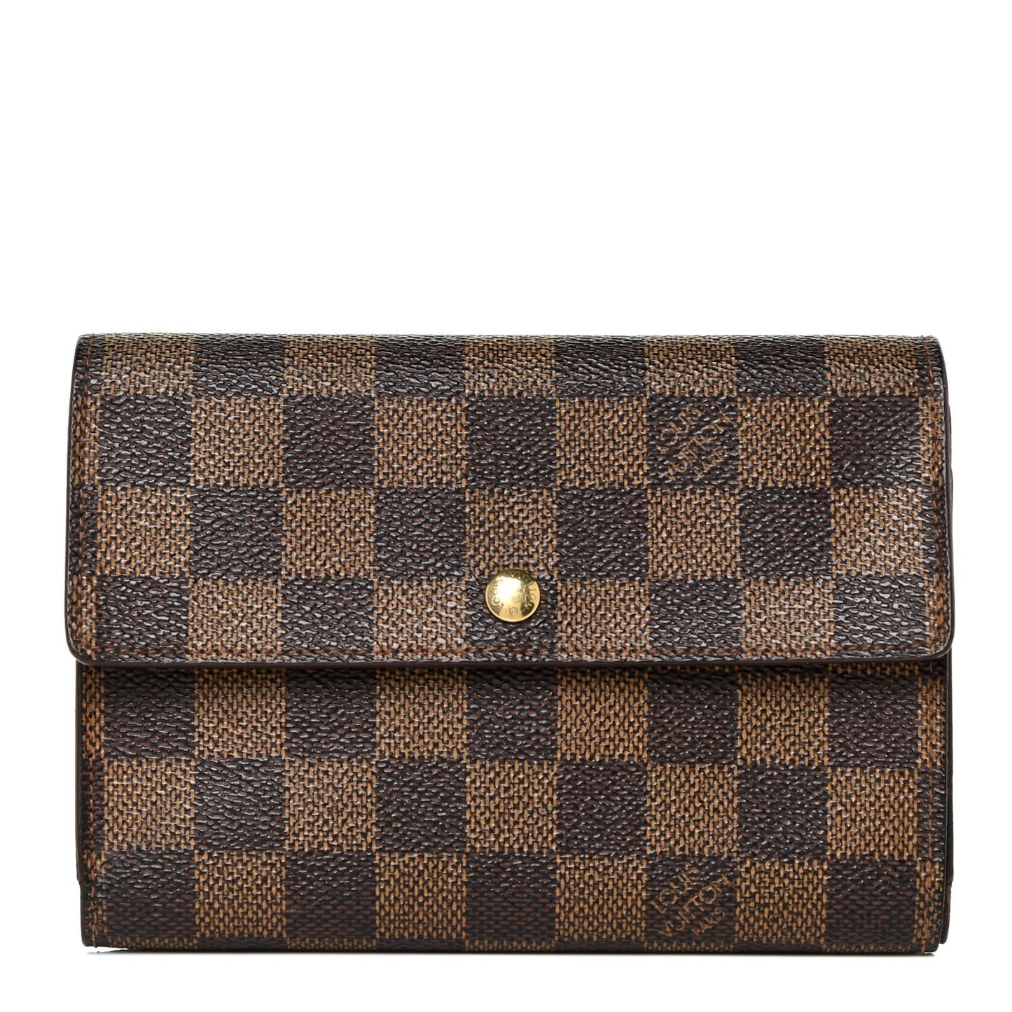 Damier Ebene Porte Tresor Etui Papier Wallet