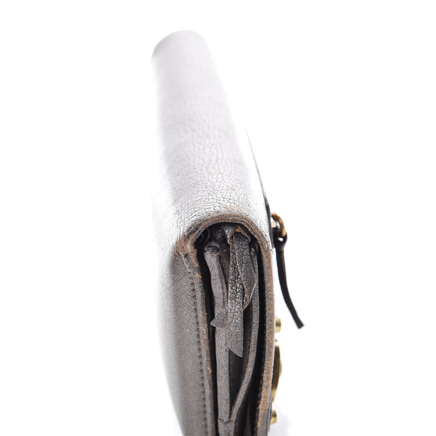 Balenciaga Agneau Classic Gold Hardware Money Wallet Bronze 16 of 24
