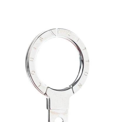 Louis Vuitton LV Facettes Bag Charm Key Holder Silver 6 of 6