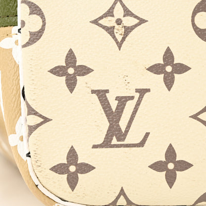Louis Vuitton Monogram Giant Neverfull MM Kaki 17 of 17