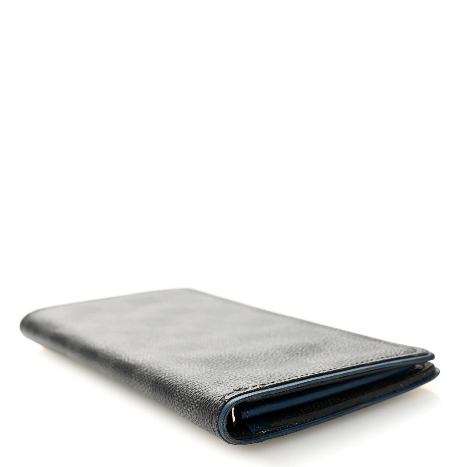 Louis Vuitton Damier Graphite Brazza Wallet Bleu Neon 4 of 9