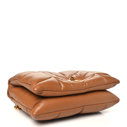 Mulberry Nappa Pillow Quilted Little Softie Bag Tobacco Brown 4 of 9