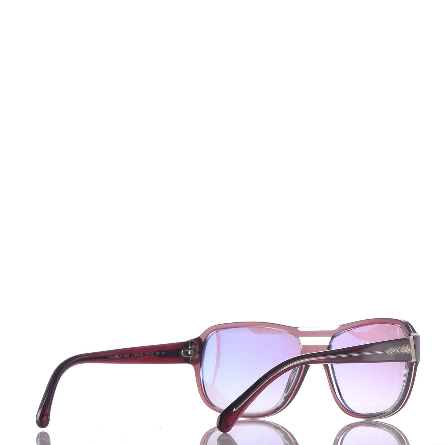 Logo Sunglasses 5194 Burgundy