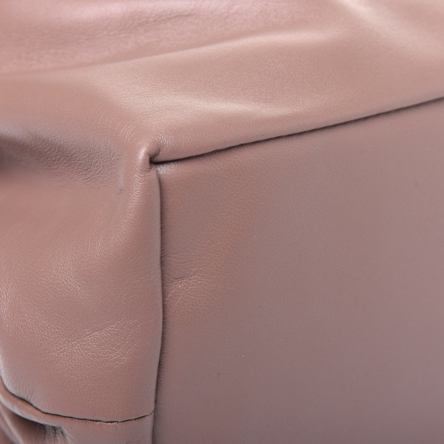 Lambskin Cloud Clutch Biscotto