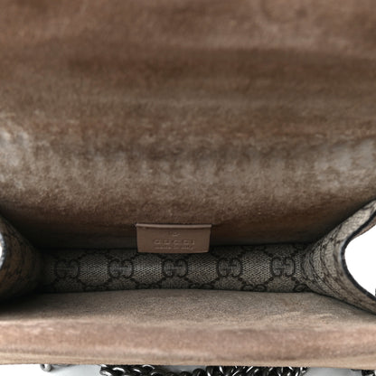 Gucci GG Supreme Monogram Mini Dionysus Shoulder Bag Taupe 4 of 13