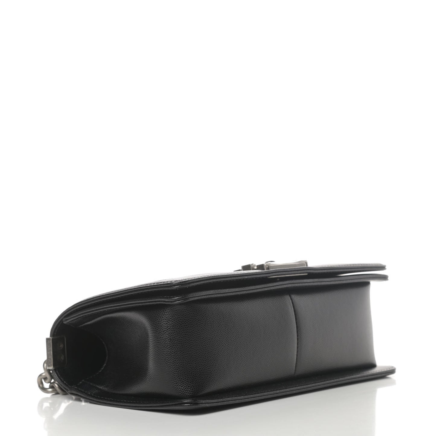 Caviar Quilted Medium Boy Flap Black